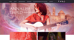 Desktop Screenshot of annalisaewald.com